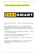 TeenSmart Study Set – Complete With Solutions 