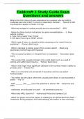 Fieldcraft 1 Study Guide Exam Questions and answers