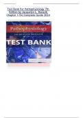 Test Bank For Pathophysiology 7th Edition by Jacquelyn L. Banasik Chapter 1-54|Complete Guide 2024