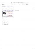 HESI A2 CHEMISTRY EXAM QUESTIONS AND ANSWERS WITH EXPLANATION NEW COMPLETE GUIDE SOLUTION.