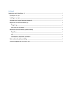 Postoperatieve pijnbestrijding