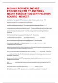 BLS AHA FOR HEALTHCARE PROVIDERS| CPR BY AMERICAN HEART ASSOCIATION CERTIFICATION COURSE | NEWEST