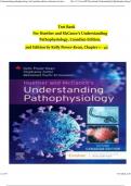 Test Bank for Huether and McCances Understanding Pathophysiology 2nd CANADIAN Edition Power Kean Chapter 1 - 42 Updated 2024 9780323778855 PDF DOWNLOAD INSTANT 