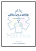 mrcpi part 1 2021 paper recall