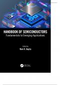 Handbook of Semiconductors: Fundamentals to Emerging Applications  2024th Edition with complete solution