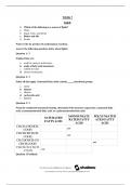 CHEM 120 WEEK 7 Questions AND answers LATEST UPDATE 2023/2024