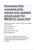 Download this complete,fully solved and updated actual exam for MPOETC Exam -16