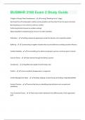 BUSMHR 3100 Exam 2 Study Guide Questions With 100% Correct Answers.