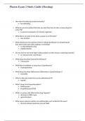 Pharm Exam 2 Study Guide (Herzing)