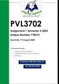 PVL3702 Assignment 1 (QUALITY ANSWERS) Semester 2 2024