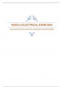 NASCLA ELECTRICAL EXAM 2024 WITH GUARANTEED ACCURATE ANSWERS