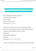 NR565/ NR 565 Advanced Pharmacology Care of the Fundamentals  Final Exam: Questions and Verified Answers Chamberlain