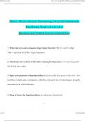 NR565/ NR 565 Advanced Pharmacology Care of the Fundamentals Final Exam: Week 5 & 6 & 7 & 8 Questions and Verified Answers Chamberlain