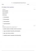 EXAM 1 LMPT Remediation for Exam 1 (LATEST) QUESTIONS WITH ALL CORRECT SOLUTIONS!!