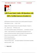 GRI Exam Study Guide | 80 Questions with 100% Verified Answers (Graded A+)