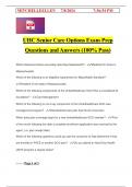 UHC Senior Care Options Exam Prep Questions and Answers (100% Pass)