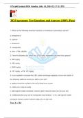 2024 Agronomy Test Questions and Answers (100% Pass)