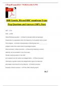 SBB Genetic, Rh and RBC membrane Exam Prep Questions and Answers (100% Pass)