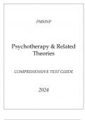 ANCC-PMHNP Psychotherapy & Related Theories Comprehensive Test Guide 2024