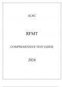 IICRC RFMT Comprehensive Test Guide 2024