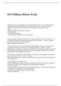 Army OCS Military History Exam Bundle