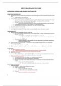 Pathophysiology exams final 2024 Questions And Answers [VERIFIED]