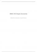 bmsc 230 full chapter summaries 2024