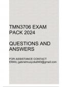 TMN3706 Exam pack 2024(Questions and answers)