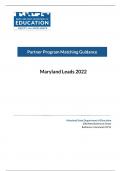 Partner Program Matching Guidance