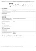  Pharm Neuro Ch. 19 Custom by Questions Practice for Final  Terms in this set (61)  Which statement is true regarding salicylate analgesic medications?	Salicylates are the drug of choice for symptomatic relief of pain, fever, and inflammation Four patient