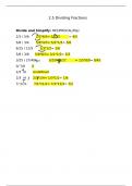 MATL 0032 Notes: 2.5 Dividing Fractions