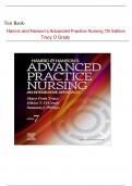 Test Bank - Hamric and Hanson’s Advanced Practice Nursing: An Integrative Approach, 7th Edition (Tracy, 2023),Latest Edition||Perfect Solution