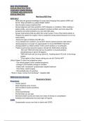 USFCA MEMSN 2023/2024 MEDSURG I & 2 NOTES with highlights