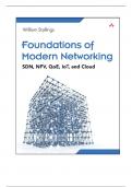 Foundation of Modern networking_SDN,NFT,QoE,IoT and Clound