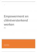  S16 - Empowerment en cliëntversterkend werken cijfer 8