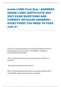 Inside LVMH Final Quiz / ANSWERS INSIDE LVMH CERTIFICATE MAY 2023 EXAM QUESTIONS AND CORRECT DETAILED ANSWERS | EVERYTHING YOU NEED TO PASS with A+