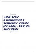 MNG3702 Assignment 1 Semester 2 2024 (605474) - DUE 25 July 2024