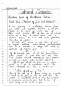 Entire Classical Mechanics Hanwritten Notes 