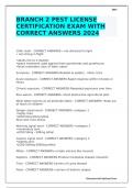 Package deal for VERIFIED 2024 LICENSING REQUIREMENTS CALIFORNIA CONTRACTORS (LAW AND BUSINESS) EXAM WITH CORRECT ANSWERS