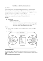 Hoofdstuk 5: Communicatiepatronen