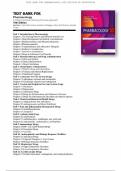 Test Bank for Pharmacology 10th Edition A Patient-Centered Nursing Process Approach By Linda McCuistion Included All Chapters