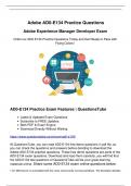 Adobe AD0-E134 Exam Questions - Key to Passing Your Exam