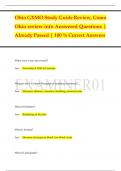 Ohio GXMO Study Guide Review, Gxmo  Ohio review info Answered Questions |  Already Passed | 100 % Correct Answers When were x-rays discovered? Ans: November 8, 1895 in Germany What are the 3 Cardinal Principals of radiation protection? Ans: Maximize dista