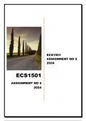 ECS1501 ASSIGNMENT 5 ANSWERS 2024