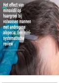 FA-BA107 eindpresentatie KDW verslag minoxidil 