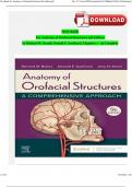 TEST BANK For Anatomy of Orofacial Structures, 9th Edition 2024 by Richard W. Brand; Donald E. Isselhard, Verified Chapters 1 - 36, Complete Newest Version 2024 ISBN:9780323831994