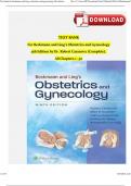 Test Bank for Beckmann and Ling’s Obstetrics and Gynecology, 9th Edition by Dr. Robert Casanova, Complete Chapters 1 - 50, Updated Newest Version 2024 ISBN:9781975180584