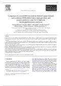 Comparison of a novel HPV test with the Hybrid Capture II (hcII) and a reference PCR method shows high specificity and positive predictive value for 13 high-risk human papillomavirus infections