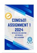 COM2602 Assignment 1 (COMPLETE QUESTIONS &  ANSWERS)_ Semester 2 2024