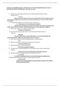 NURS 611 PATHOPHYSIOLOGY | NURS611 ADVANCED PATHOPHYSIOLOGY EXAM QUESTIONS WITH ANSWERS 2024- Maryville University